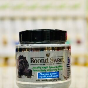 مقشر للجسم والوجه بالفحم الاسود بوند سويت 450 مل