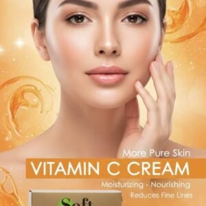 كريم بفيتامين C يرطب، يغذي، ويمنح البشرة إشراقة نقية ويقلل الخطوط الرفيعة.