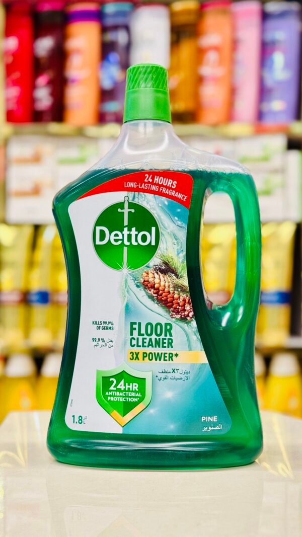 سائل ومنظف الأرضيات ديتول (Dettol) المضاد للبكتيريا برائحة الصبار، 1.8 لتر
