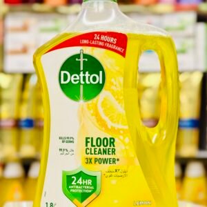 سائل ومنظف الأرضيات ديتول (Dettol) المضاد للبكتيريا برائحة الليمون، 1.8 لتر