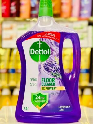 سائل ومنظف الأرضيات ديتول (Dettol) المضاد للبكتيريا برائحة اللافندر، 1.8 لتر