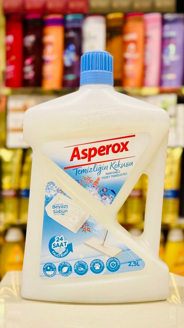 منظف ومعطر الأرضيات أسبيروكس (Asperox) برائحة تدوم طويلاً، 2.5 لتر