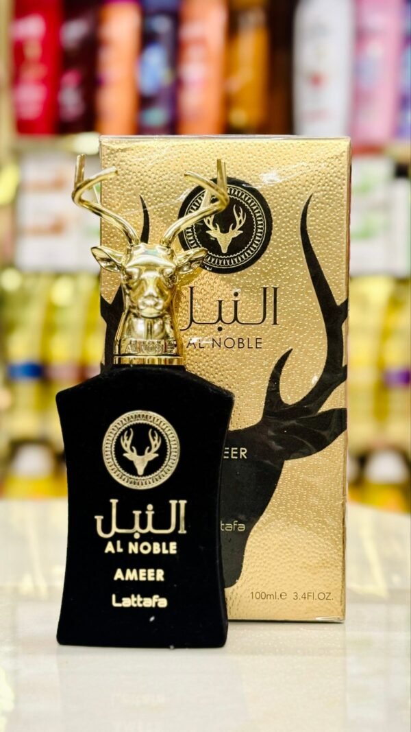 عطر لطافة النبل بالعنبر والمسك رجالي 100 مل