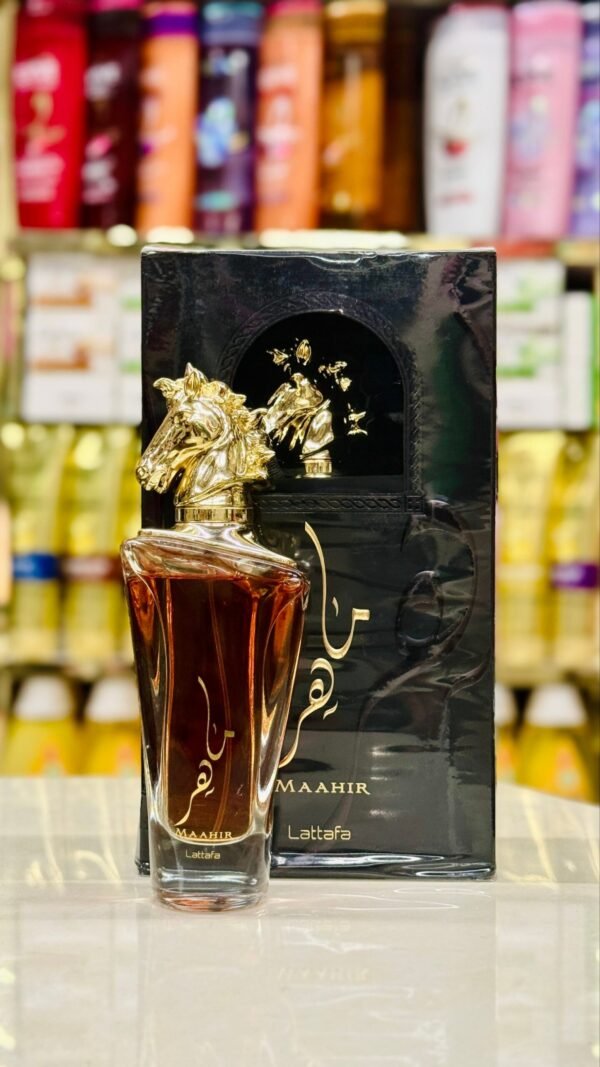 عطر لطافة ماهر اسود رجالي 100 مل
