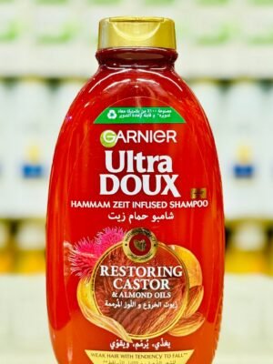 شامبو غارنييه بزيت الخروع 400 مل